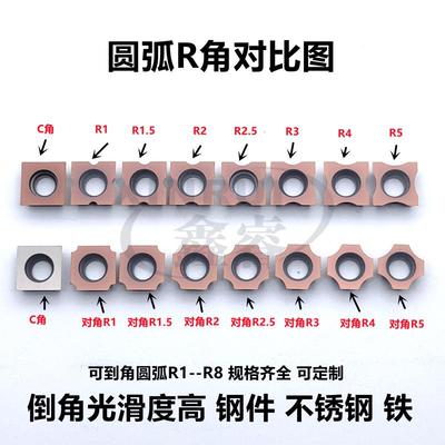 倒角机刀片台式复合式 手提式尺寸12.7/9.5圆弧R1 R2 R3 R4 R5 R6