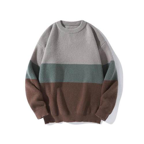 R 42221 Youth Long Sleeve Knit Sweater 青少年潮流针织衫