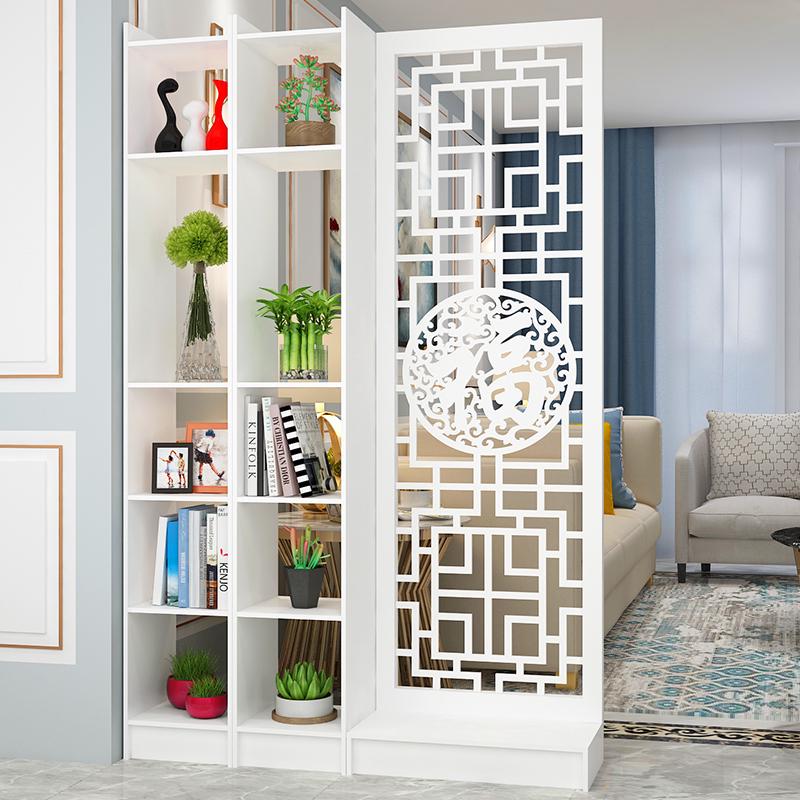 现代简约屏风隔断中式入户客厅玄关置物架卧室餐厅座屏装饰隔断柜