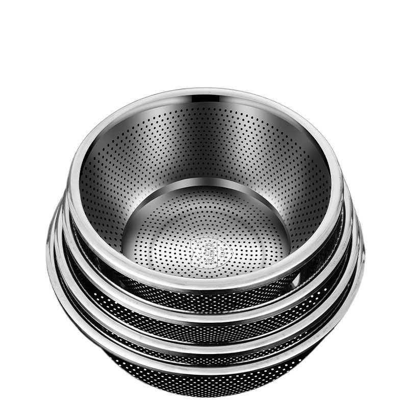 304不锈钢洗菜盆食品级漏盆加厚家用洗米菜水篮子厨房淘米沥水篮,餐饮具,洗菜盆/沥水篮/漏水筛,淘宝优惠券,粉丝福利购,淘宝优惠卷
