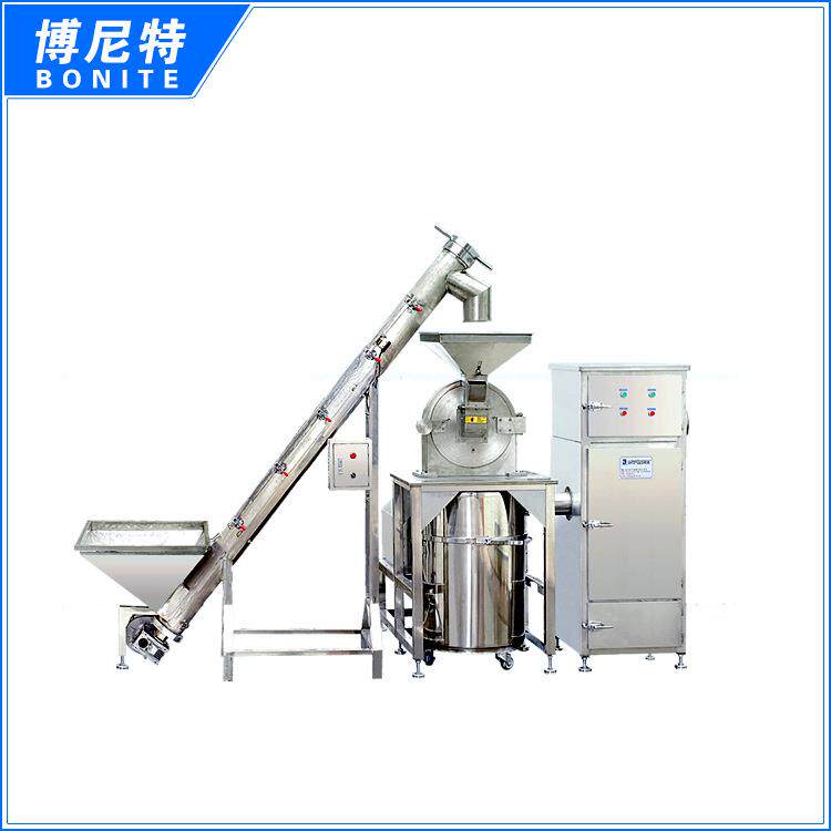 厂家供应350自动除尘粉碎机高速粉碎食品粉碎机广东汕头