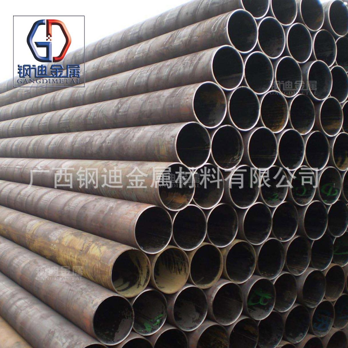 广西市政给排水建筑工程结构用碳钢螺旋钢管 螺旋焊管定做
