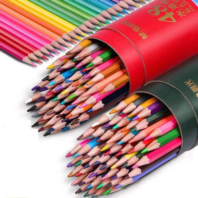 12/18/24/36/48/72 Water/Oil Color Pencils Set Drawing colore