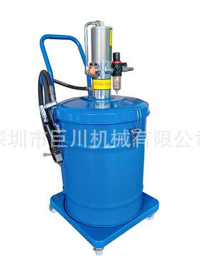 k55气动黄油加注机 桶式高压润滑脂抽油机 气动黄油枪40L厂家