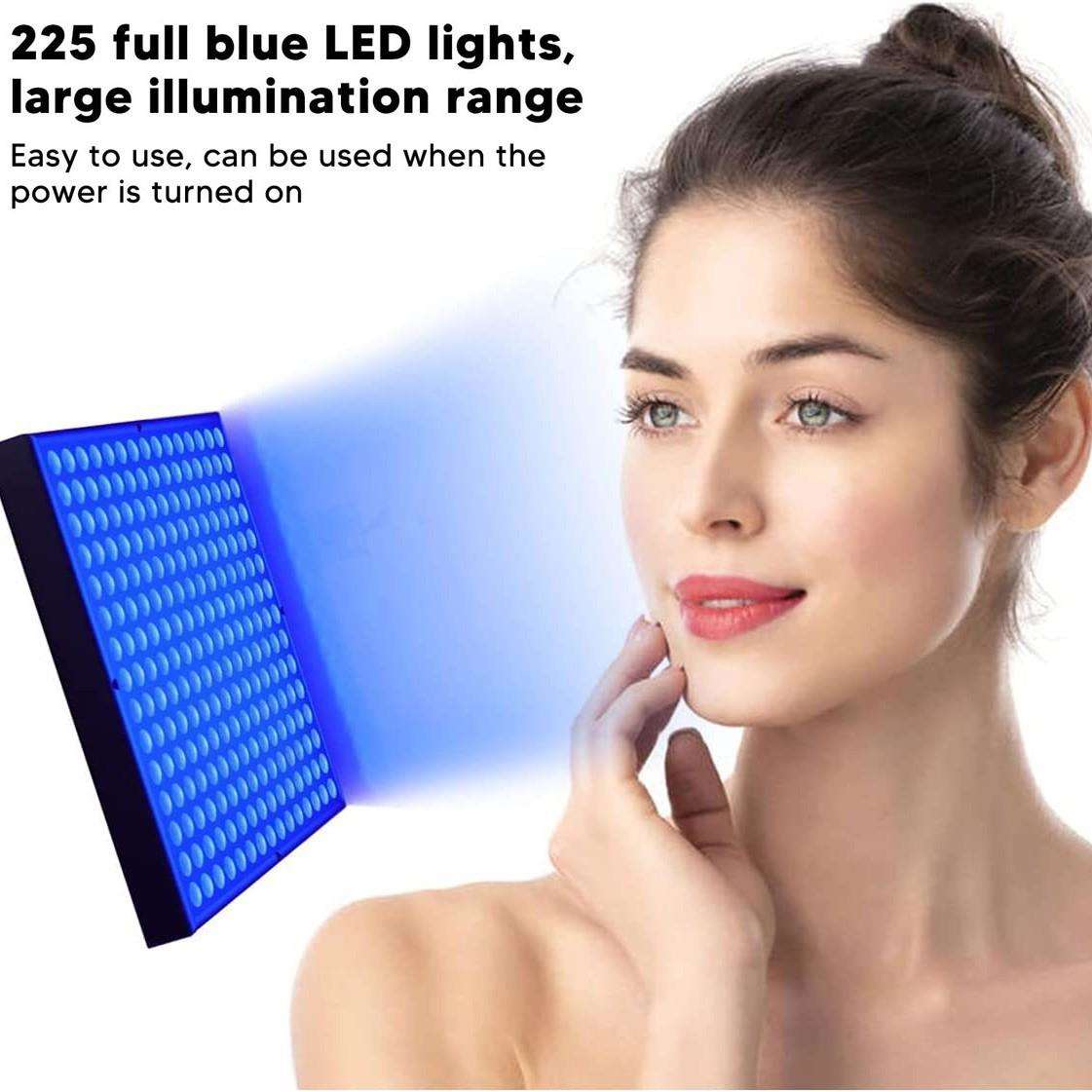 跨境全蓝光45W美黑灯225灯古铜色晒肤日光LED Tanning lamp晒黑灯