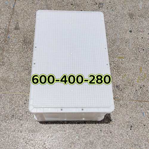 长方形塑料周转箱养鱼水产筐养殖特大号乌龟加厚框物流600-280箱