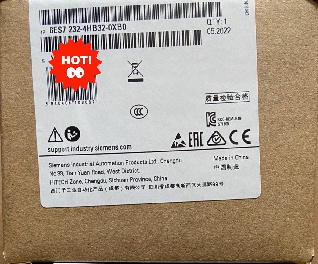 全新6ES7232-4HB32-0XB0