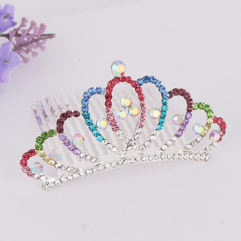 韩式儿童皇冠皇冠水钻饰品发饰