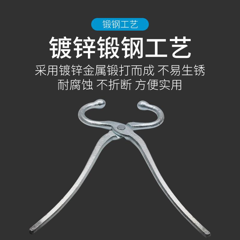 新品兽用设备牛鼻钳牛牵引绑定保定器牛鼻夹子不锈钢材质