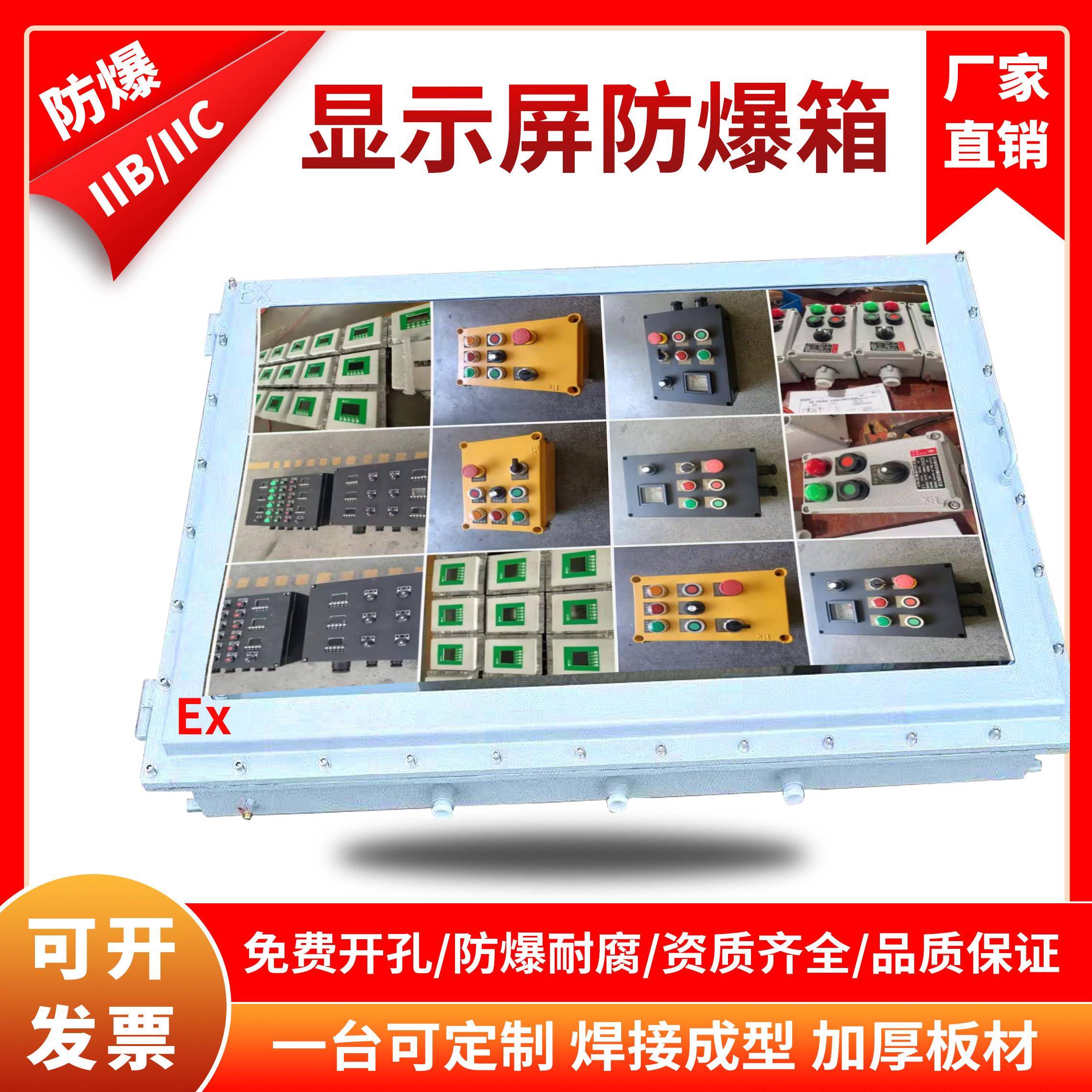 防爆显示屏箱24 32寸LED液晶监控屏防爆仪表箱高清玻璃可视防爆箱