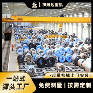源头供应吊钢卷行吊设备20吨欧式双梁起重机航车合肥桥式起重设备