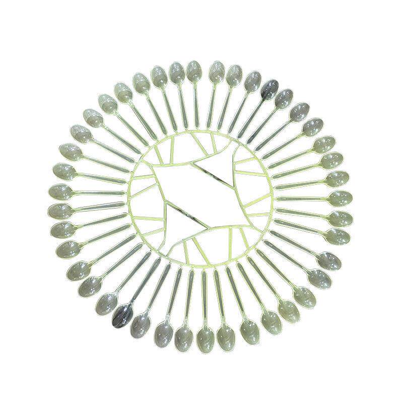 一次性刀叉勺塑料模具开模塑料小勺子塑胶模具厂台州注塑模具工厂