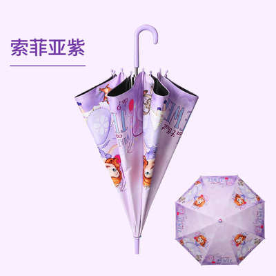 Beautiful special umbrella full automatic sunny umbrella ins