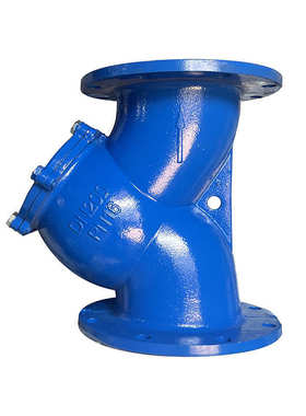 过滤除污器GL41H-16Q水处理管道球磨铸铁法兰不锈钢滤网Y型过滤器