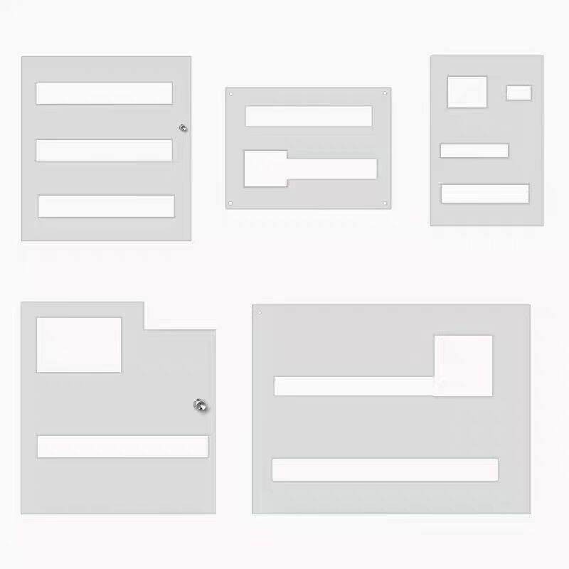 非标定做内门盖板内门回路电箱门板明装暗装家用空开电箱盖板