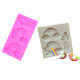 Food Grade Baking 1Pc Silicone Diy Mold Mini Rainbow Clou
