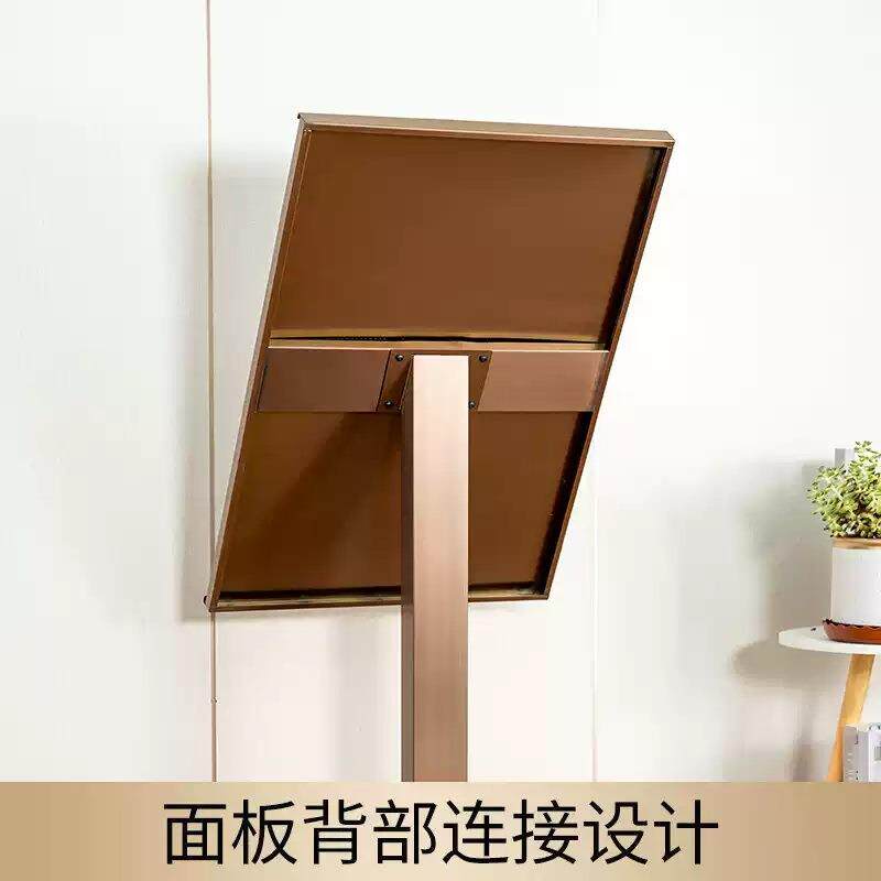 厂落家立式水牌广告牌酒店152展大堂指示牌指引导向牌地展牌架示