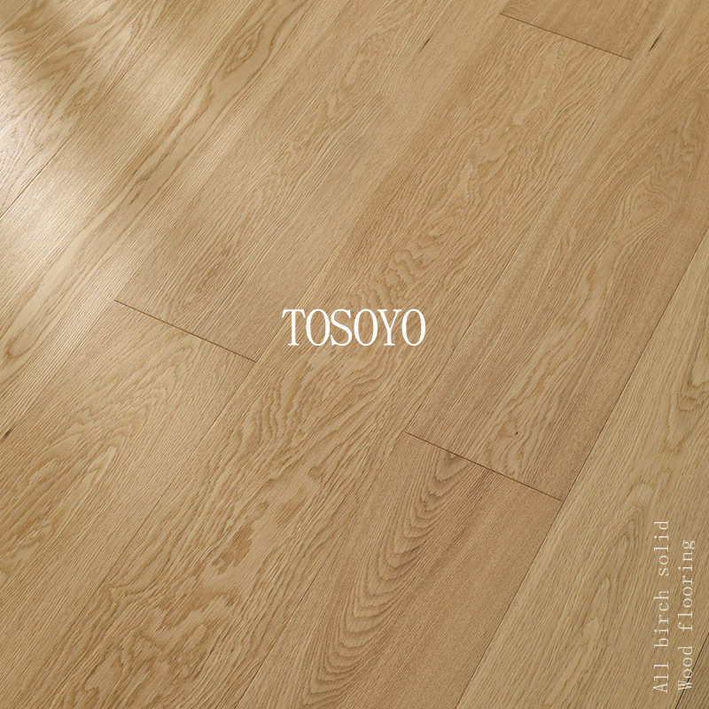 橡木多层实木地板采用进口全桦地板基材原木本色ENF级