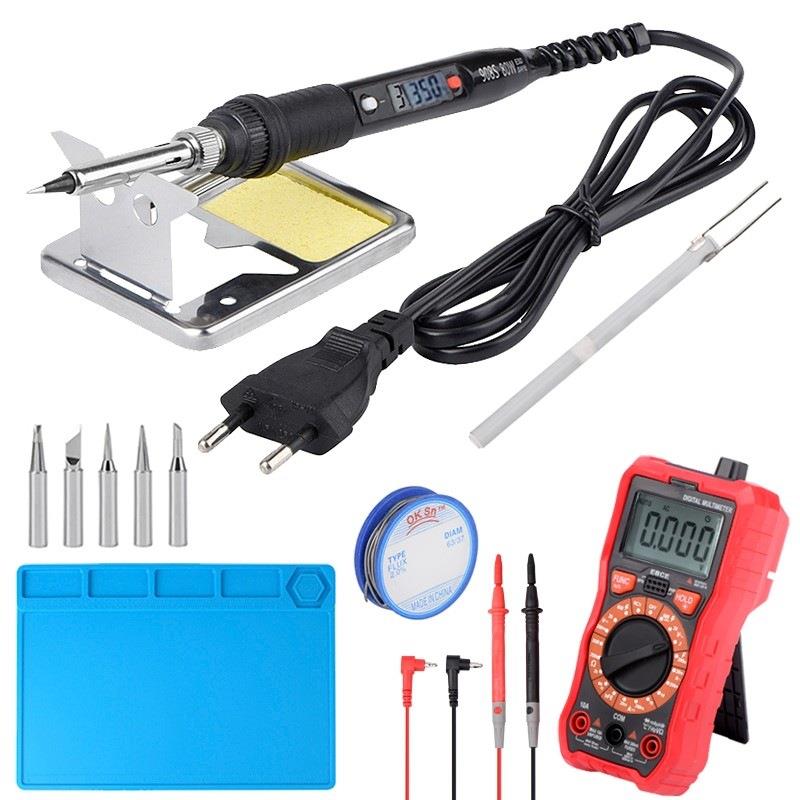 金瓷908S-B-DM02-6全自动万用表电烙铁套装厂家直销电子焊接工具