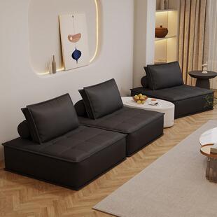 布艺沙意发直排豆腐块沙客发式 块极A003简科技方厅小户型组合简约