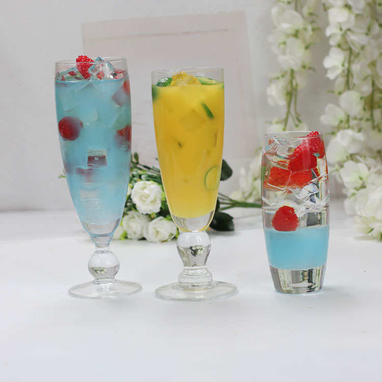 高1厂家直销:水胶软性插仿真1东莞环氧树脂鱼缸饮料透明假花艺ab