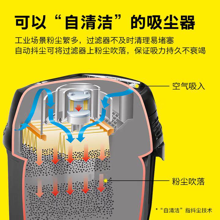 德国卡赫NT30/1AP干湿两用桶式抖尘吸尘器除尘吸尘机大吸力