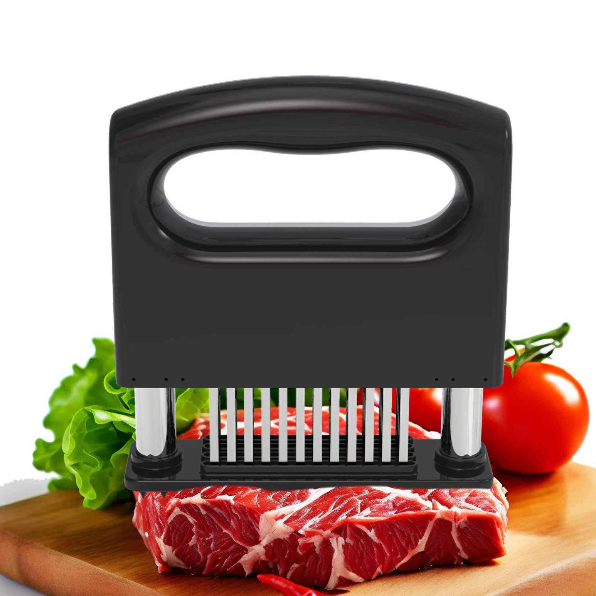 松肉针嫩肉排器8针拆AL100546不锈钢扎牛针断筋4刀可洗