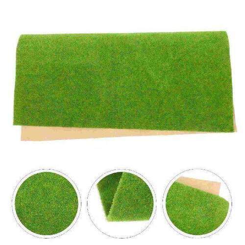 Miniature Flower Cluster Model Turf Cuttable Mat for Sand