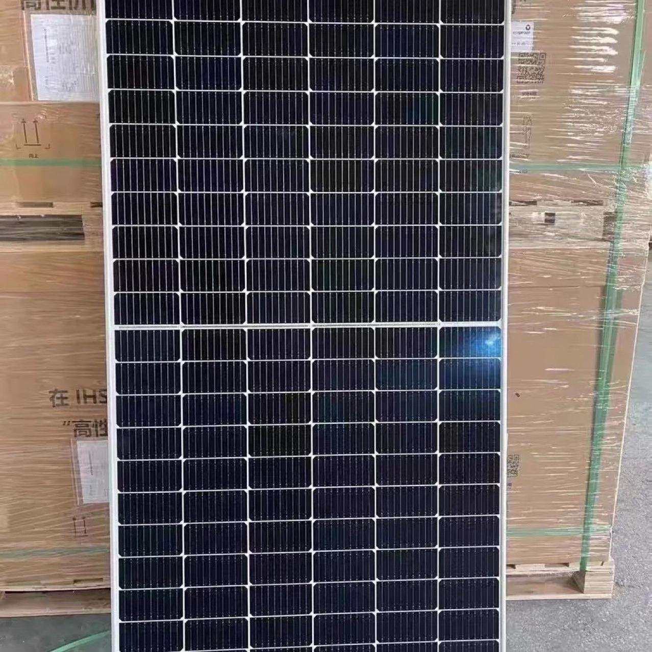 阿特斯580w585W595W单面原厂正A级原厂质保光伏太阳能电池板