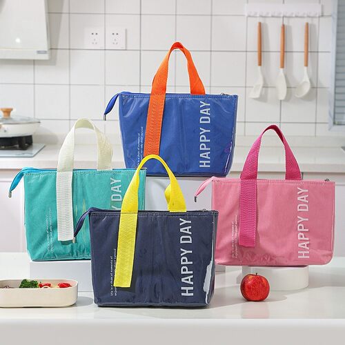 Dopamine Portable Lunch Bag, Thickened Aluminum Foil Insulat