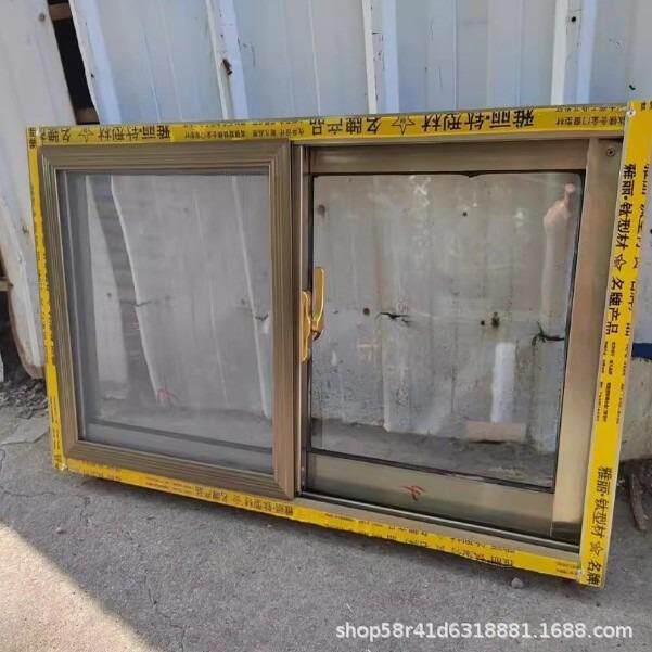 铝合金窗户农村自建房用通风窗厕所窗厨房用推拉窗户厂房窗带纱窗