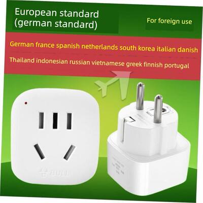 AC Wall Power Adapter China and UK Plug to US Plug Socket P