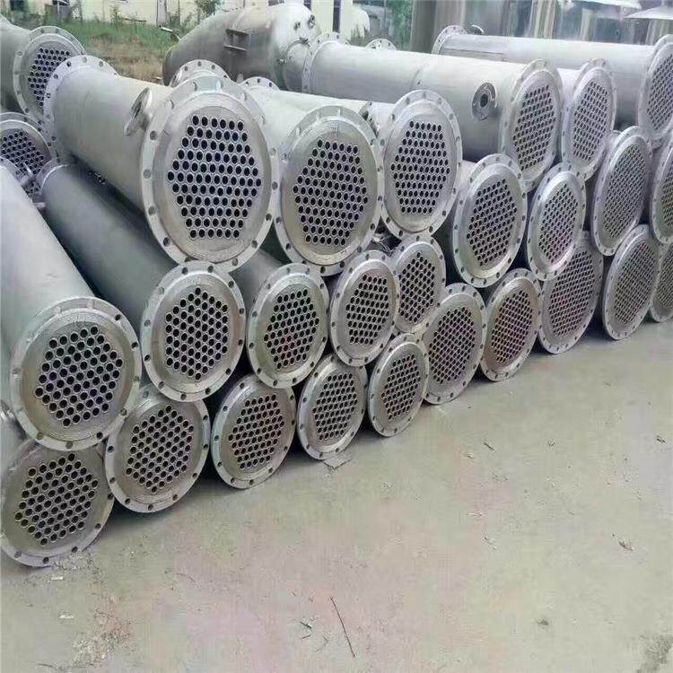 出售二手不锈钢列管式冷凝器 二手PP冷凝器 二手碳钢冷凝器