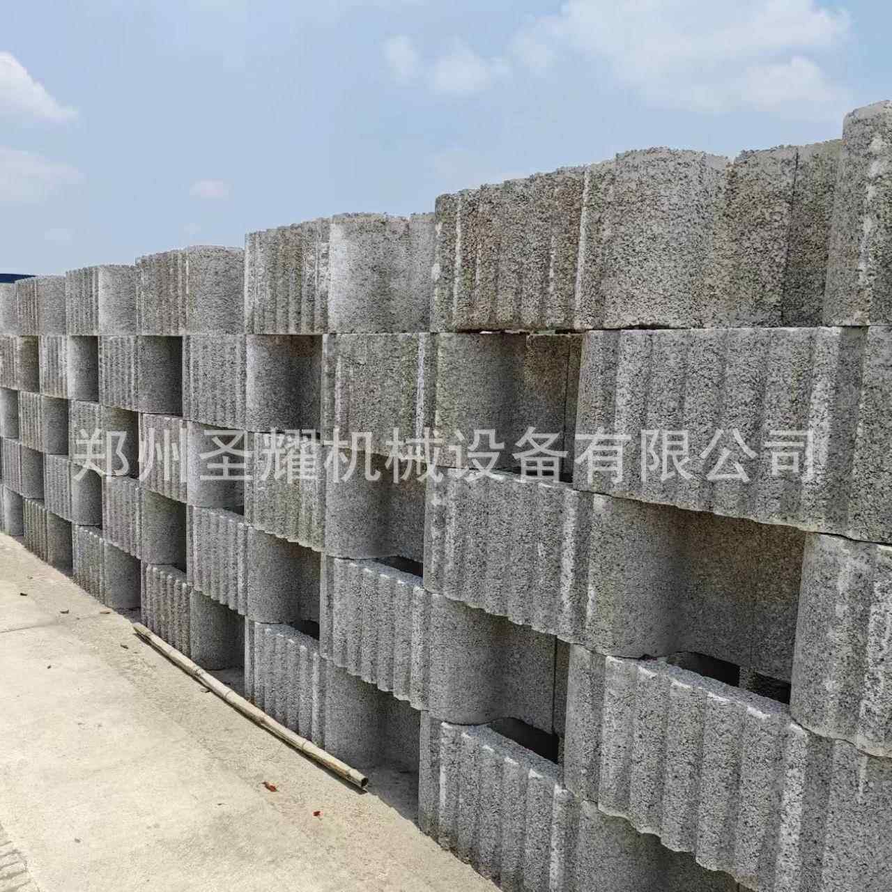 重力挡土墙砌块机 江西生态挡土墙成型机 自嵌式河道景观砖设备
