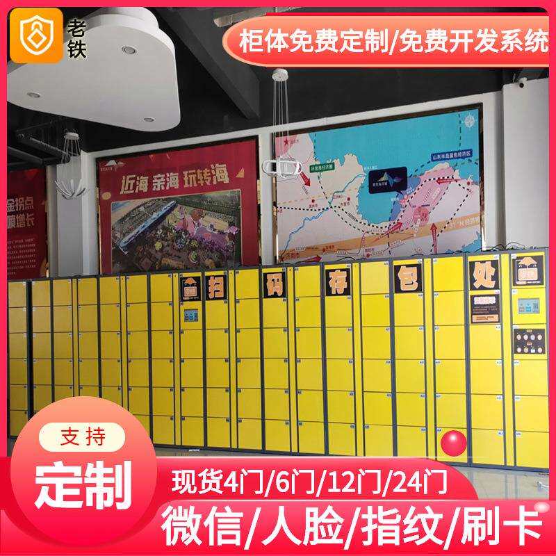衡水智能红外条码寄存柜/存包柜/储物柜自助快速开锁室外防水公用