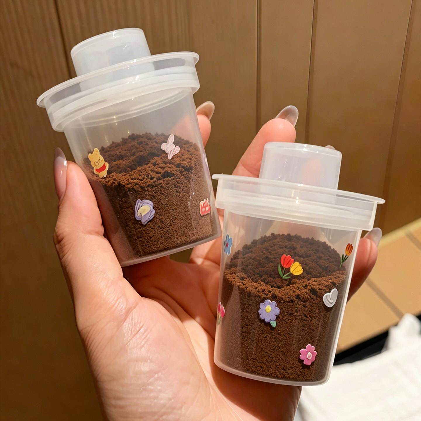 蛋白粉便携盒咖啡分装盒迷你防潮冻干粉浓缩液收纳密封罐食品级外