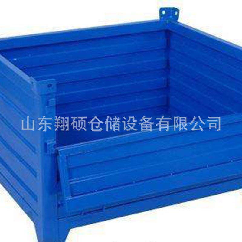 金属料箱周 济宁硕翔 加厚层 板 折叠堆SBG垛金属转箱