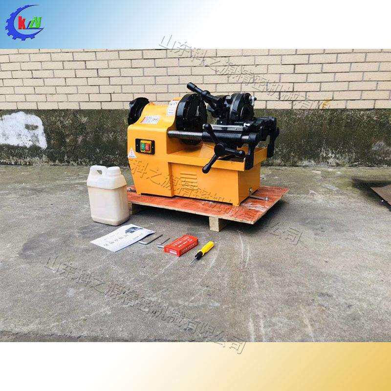 小型Z1T-R2电动套丝机 镀锌管圆锥管外螺纹加工成型机钢管螺纹机