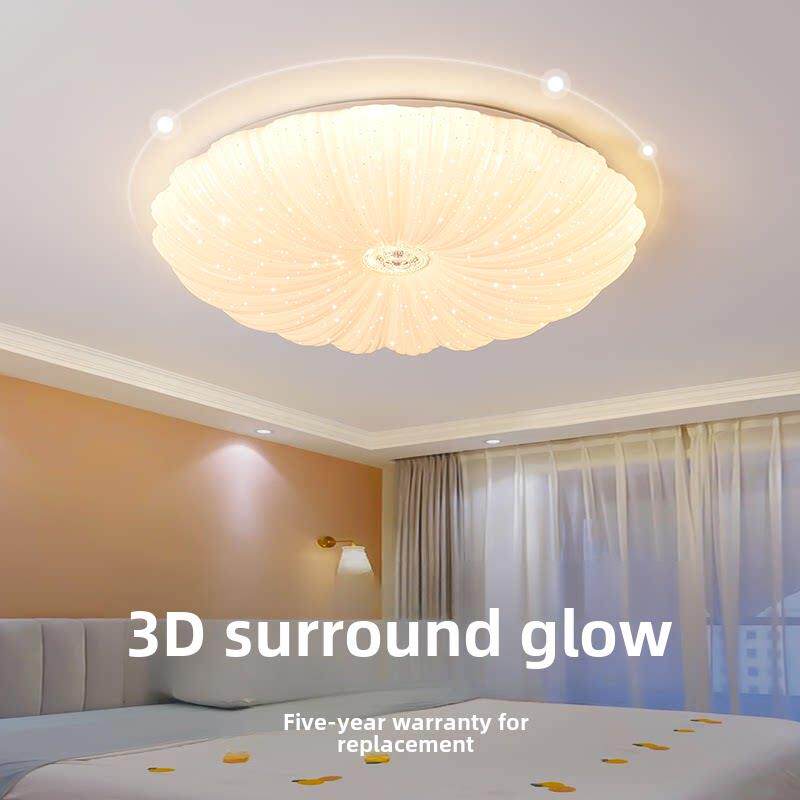 led吸顶灯圆形卧室灯现代简约客厅灯餐厅厨卫走廊过道阳台灯具