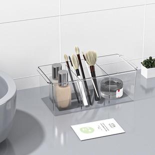 药品分隔收纳盒医院输液针管药物分类装分多格透明桌面家用医药箱