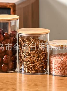 Sealed plastic thickened transparent storage box, round snac