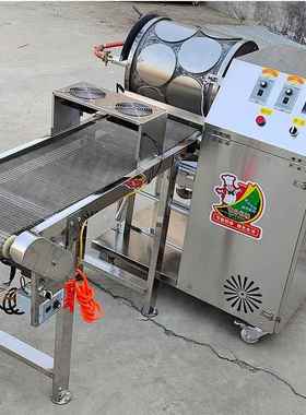 全自动烙饼上浆备成型机烤鸭机饼春卷饼机双厂排多功能春YEY卷饼