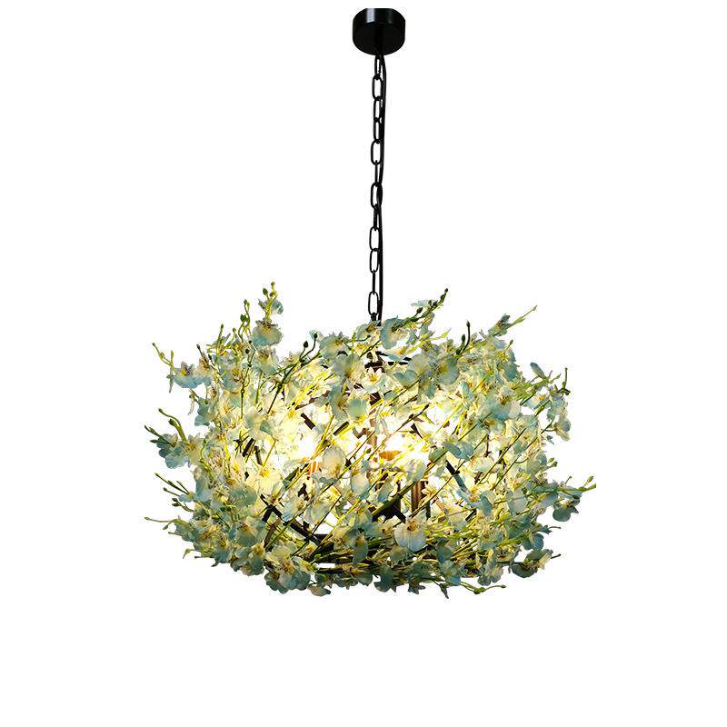 创意个性植物吊灯酒馆餐吧火锅店餐厅工业风装饰灯烧烤店吧台灯批