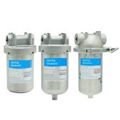 5寸自来水过滤器家用工业前置净水器304 316不锈钢滤瓶4分6分1寸