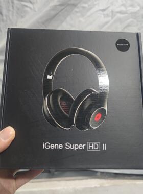 硬货Igene耳机Hd Ii有线无线双模粘手脱皮颜色随机分布