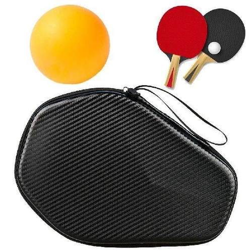 Ping Pong Paddles Case Table Tennis Racket Bag Hard Shell