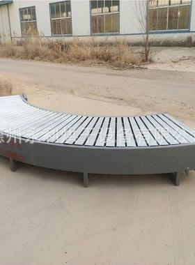 厂供应90度板板链转弯 重载扣链拐机角输送线 包家装线转EUG弯输