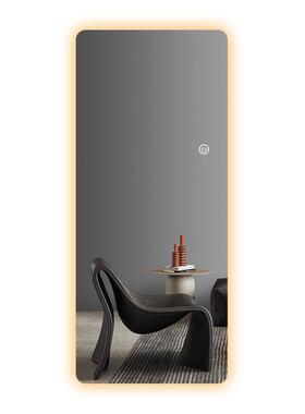 BK9K智能发光穿衣镜led灯镜壁挂全身镜圆角悬挂装饰试衣镜带