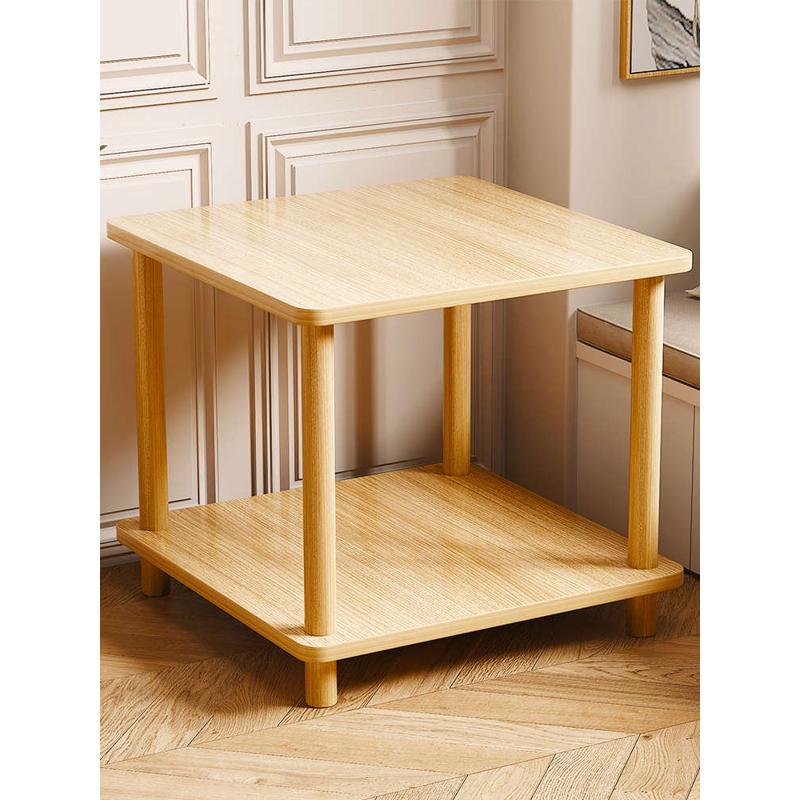 小桌子边几小茶几迷你简易家用沙发边柜侧边柜方几角几床头桌边榕