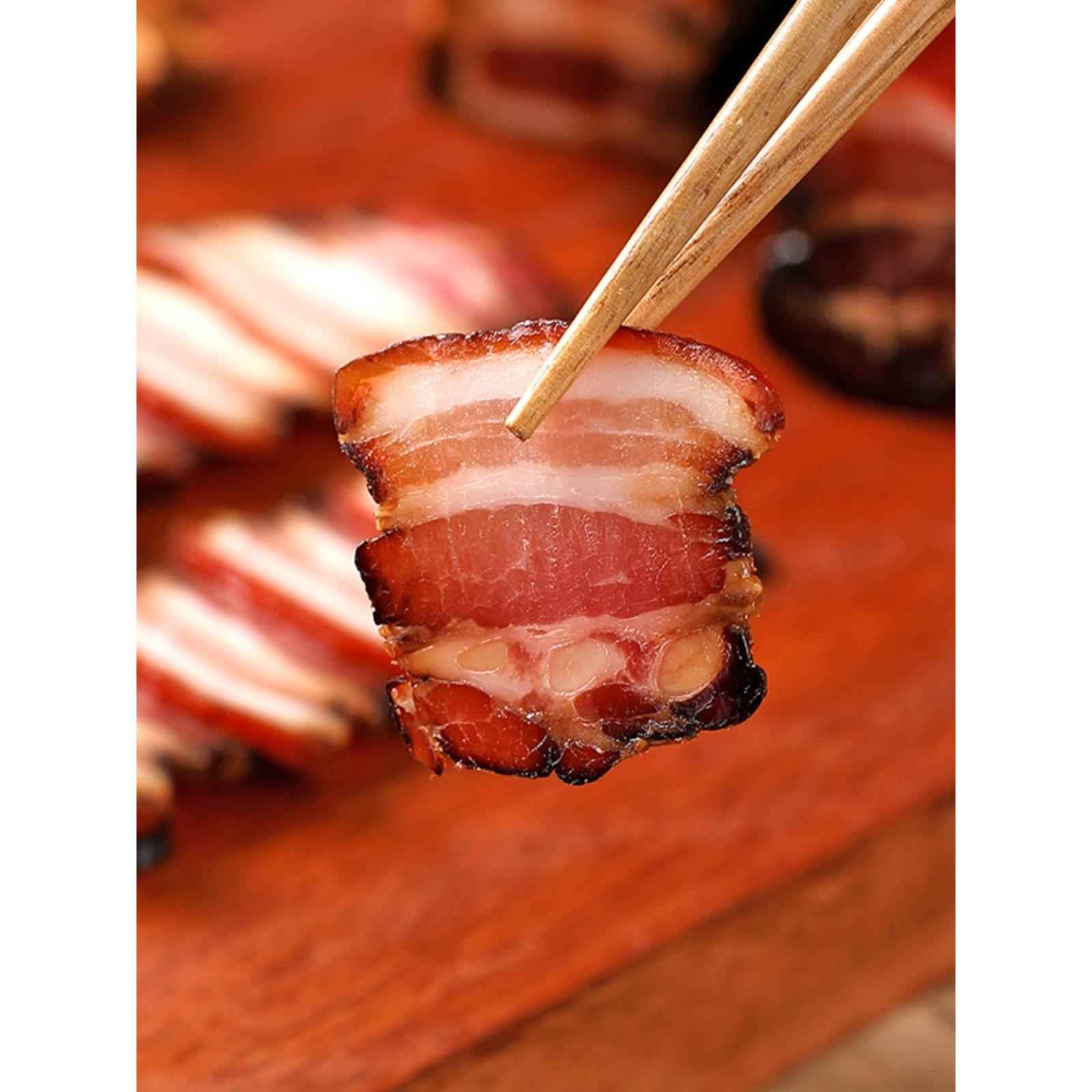 农家酱全江腊味农家酱肉酱香腊肉无烟熏肉安徽特产徽州酱油五花肉